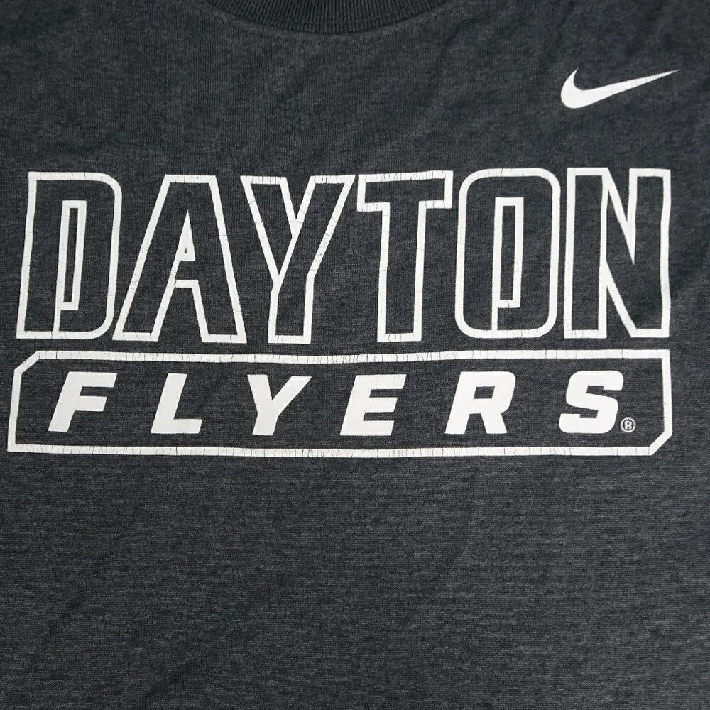 NCAA Dayton Flyers Nike Dri-Fit Gray Shirt Yth XS